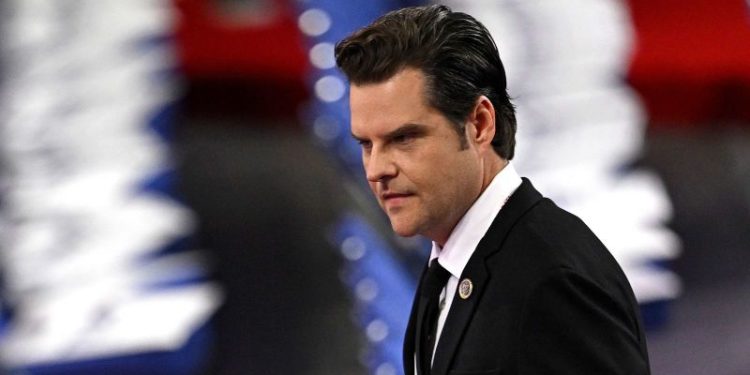 Gaetz Dice que no Volverá al Congreso El Próximo Año