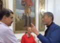 Nicolás Maduro recibe a Miguel Mejía en Caracas