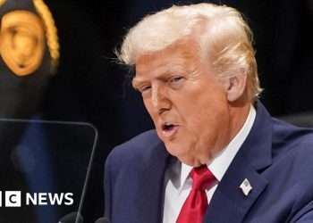 Donald Trump le dice a la ONU de la ONU, Londres quiere «ir a la ley Sharia»