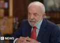 No tengo relación con Trump, el presidente de Brasil, Lula, le dice a BBC