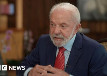 No tengo relación con Trump, el presidente de Brasil, Lula, le dice a BBC