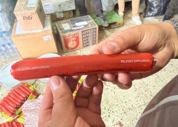 Policía Decomisa Explosivos en el terminal Terrestre de Loja, Tenía como Destino Imbabura