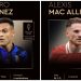 En el puesto Quedaron Alexis Mac Allister y Lautaro Martínez en El Balón de Oro :: Olé