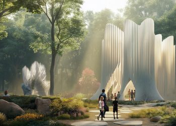 Gensler planea bosques extendidos en el antiguo campamento militar en Bagdad