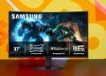 Mejore sus juegos configurados con este monitor de juego curvo Samsung Odyssey 4K de 37 «y ahorre $ 150