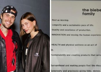 Justin Bieber comparartió las 10 Reglas que Familia No Puede Romper y Parece Más Un contrato de secta