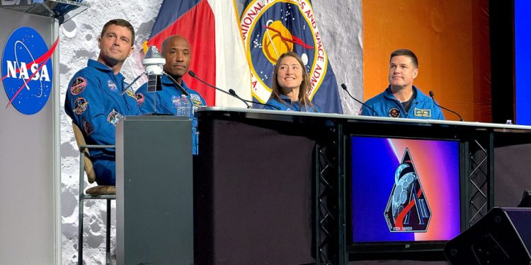 La tripulación de Artemisa II volará en integridad durante la misión a la luna