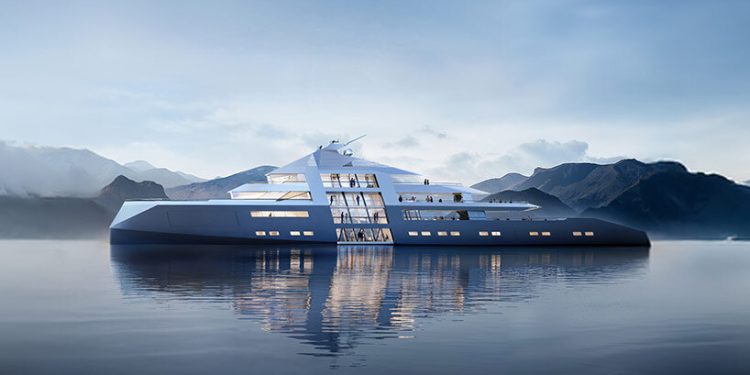 Foster + Partners reinventa el megayacht con el concepto 'Outlier I'