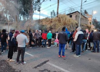 Enfentamientos en la y de Tabacondo Dejan detenidos ESTE MARTES 23 de Septiembre Por El Paro