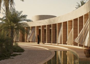 La tierra de la tierra embestida en Abu Dhabi por Inca Hernandez