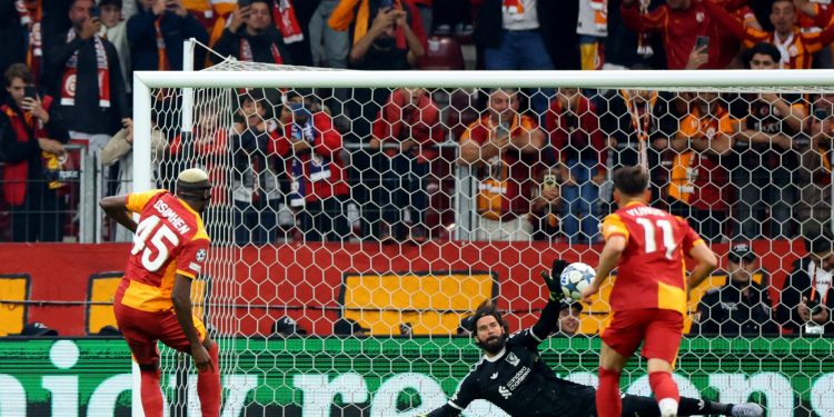 Galatasaray venció al Liverpool 1-0 en el ruidoso choque de la Liga de Campeones | Noticias de fútbol