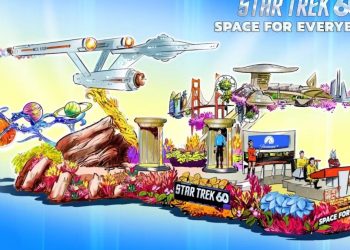 La flotación de aniversario de 'Star Trek' pondrá su ubicación más querida en el desfile