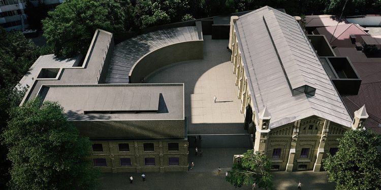 Studio Ko convierte el depósito de tranvía en el Centro de Artes Contemporáneas Tashkent