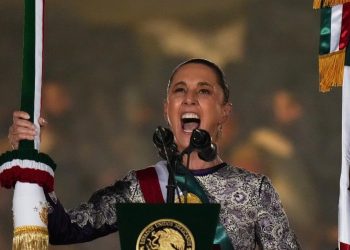 Una mujer presidenta lidera las celebraciones de la independencia mexicana por primera vez