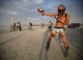 El asesinato en Burning Man convierte el patio del desierto de Silicon Valley en una escena del crimen