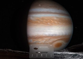 VisionOS 26 RC presenta un nuevo entorno Júpiter para Vision Pro