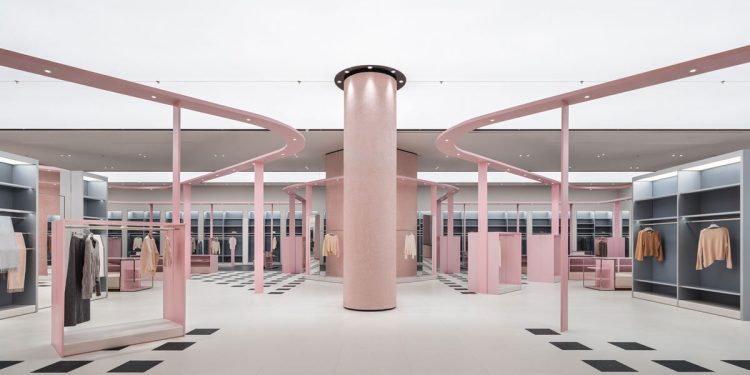 Pink Ribbon Organiza la tienda de fábrica en Inner Mongolia