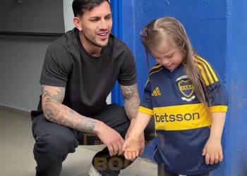 “Los sueños se cumplen”, la nena que se hizo viral y conoció a los jugadores de Boca :: Olé