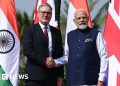 Keir Starmer se encuentra con Narendra Modi en su primera visita a la India