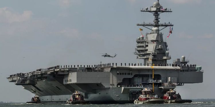 Estados Unidos envía portaaviones a América del Sur, dice el Pentágono, en una importante escalada del fortalecimiento militar
