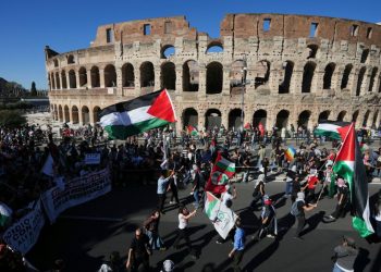 De Roma a Barcelona: miles asisten a demostraciones pro-palestinas
