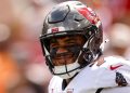 Tristan Wirfs de los Bucs analiza los abucheos de los fanáticos a Baker Mayfield