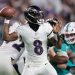 Lamar Jackson regresa con estilo mientras los Ravens derrotan a los Dolphins