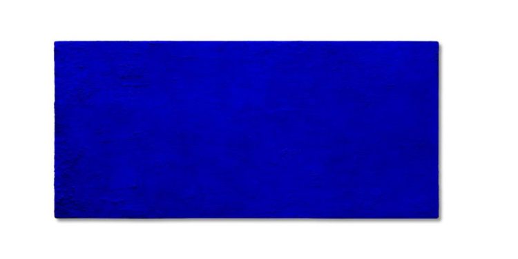 Un monocromo de Yves Klein estableció un nuevo disco para el artista en Francia