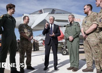 Starmer firma un acuerdo de £ 8 mil millones para suministrar a Turquía aviones de combate Typhoon