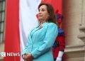 La presidenta de Perú, Dina Boluarte, destituida de su cargo en medio de un aumento de la criminalidad