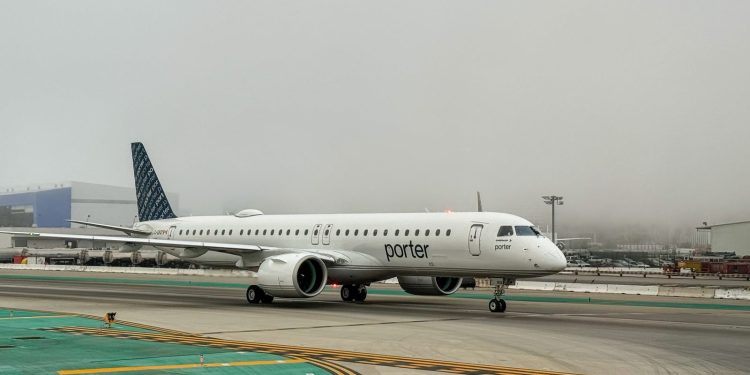 Porter Airlines agrega 3 nuevas rutas a American Airlines Hubs