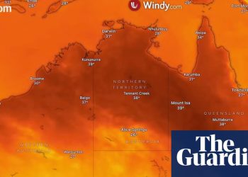 Sydney se prepara para un clima «abrumador» a medida que el calor récord se desplaza hacia el este y se pronostica que los vientos azotarán el sur de Australia | El tiempo en Australia