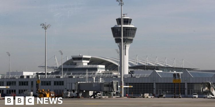 El aeropuerto de Munich cierra después de que los drones vistieron cerca
