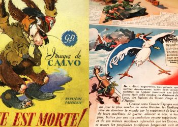 La BD La bête est morte, conçue dans la clandestinité sous l'Occupation, exposée à la BNF