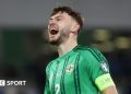 Irlanda del Norte-Alemania: Conor Bradley será una gran pérdida para el equipo de Michael O'Neill en Windsor Park