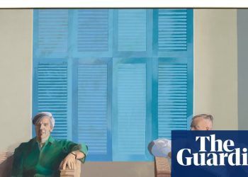 ¡Ese soy yo en el Hockney de 45 millones de libras! El hombre de la obra maestra revive estar sentado para David en los embriagadores días de fiesta de Los Ángeles | David Hockney