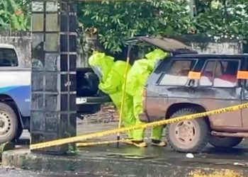 Camión en San Carlos transportaba cinco sacos de cianuro; autoridades arrestadas a los ocupantes
