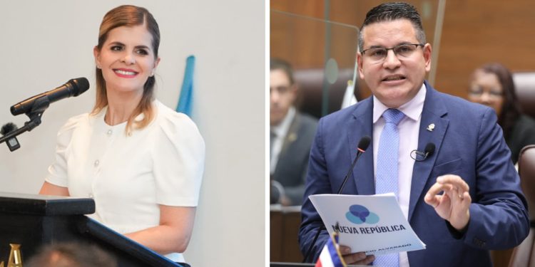 Laura Fernández se atribuye el apoyo del sector conservador; Fabricio Alvarado lo califica de ofensa