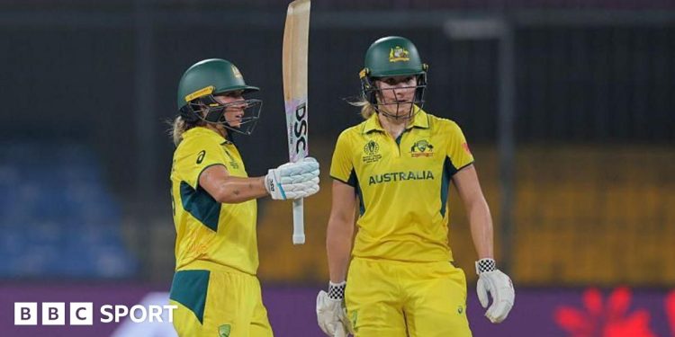 Resultados de la Copa Mundial de Críquet Femenina 2025: Ash Gardner y Annabel Sutherland lideran a Australia para vencer a Inglaterra