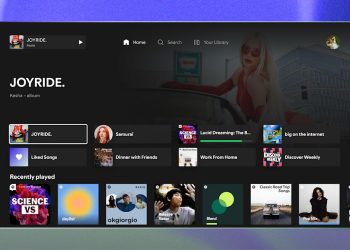 La aplicación tvOS rediseñada de Spotify lleva podcasts y videos musicales al Apple TV
