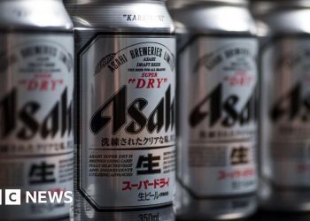 Japón enfrenta la escasez de cerveza de Asahi después del ciberataque