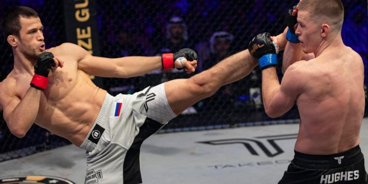 USMAN NURMAGOMEDOV IMPIDE LA VENGANZA DE PAUL HUGHES Y SE CORONA COMO CAMPEON DE PFL