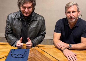 Milei Fue A Hacer Campaña A Paraná y Frigerio le Planteó una agenda de Trabajo