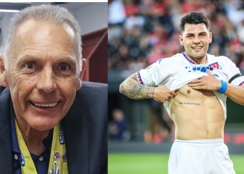 hijo de Miguel Ángel Russo rompe en llanto al hablar de su padre tras dedicarle sentido gol (video)