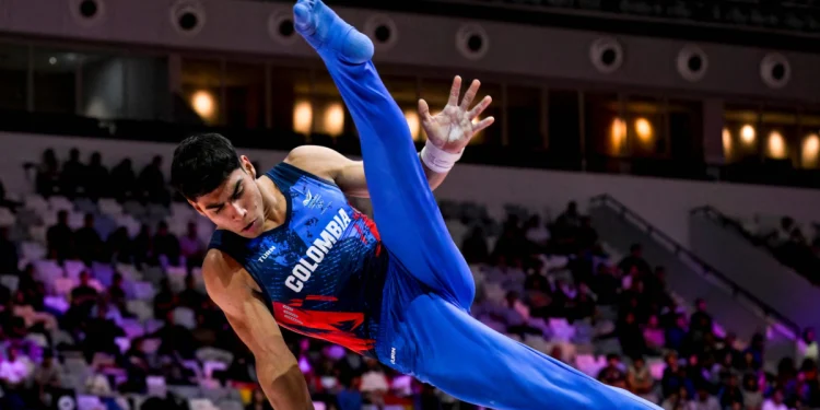 Ángel Barajas terminó en la sexta casilla de la final del All Around del Mundial de gimnasia de Indonesia