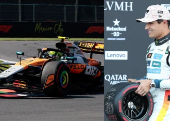 Lando Norris dio una paliza y conquistó el apasionante GP de México para ser el nuevo líder del Mundial de Fórmula 1: Max Verstappen fue podio