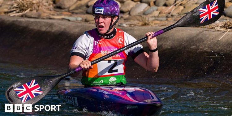 Campeonato mundial de Canoe Slalom ICF: Kimberley Woods gana K1 Silver
