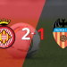 Girona consiguió una victoria por 2 a 1 ante Valencia