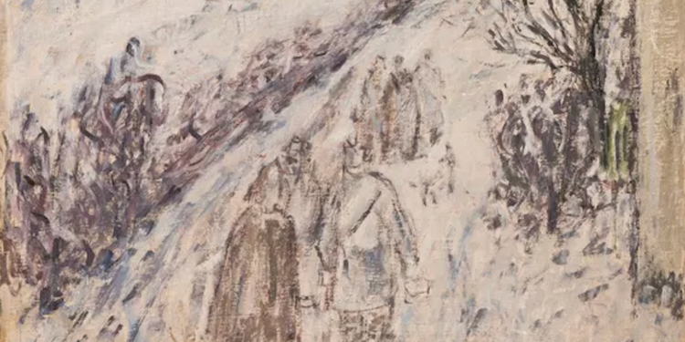 La France recupera un cuadro raro, témoignage des camps de travail sous l'Occupation