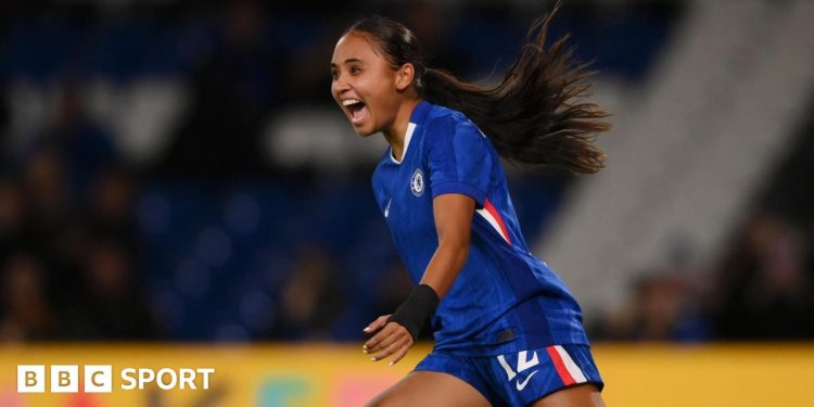 Chelsea – Paris FC 2-1: Alyssa Thompson es «una verdadera chispa brillante», pero lo mejor «está por llegar»
